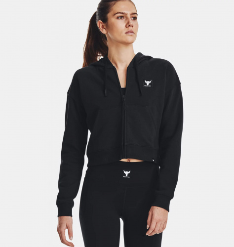 Clothing - Under Armour Project Rock Heavyweight Terry Full-Zip | Fitness 